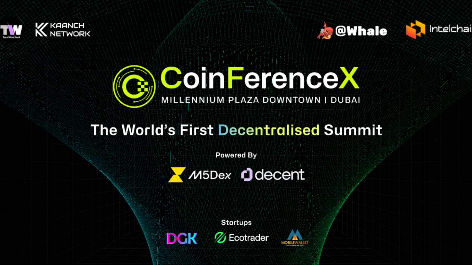 CoinFerenceX Dubai – World’s First Decentralized Event with Innovation and Global Reach
