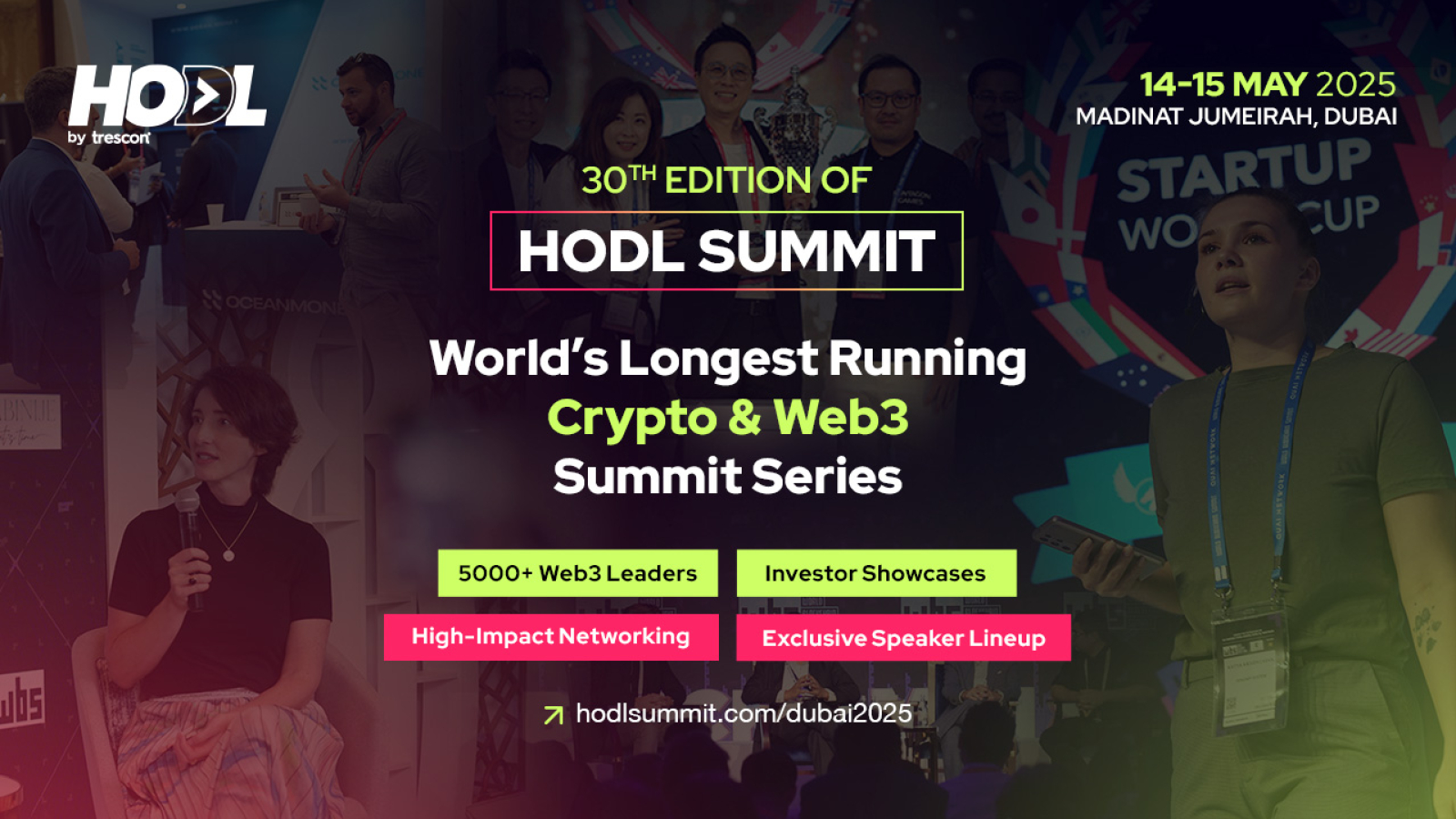 HODL 2025: Blockchain’s Brightest Minds. All in Dubai