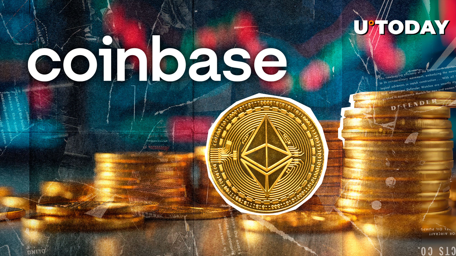 $312,981,377 ETH Stuns Coinbase, Ethereum Price in Red - U.Today