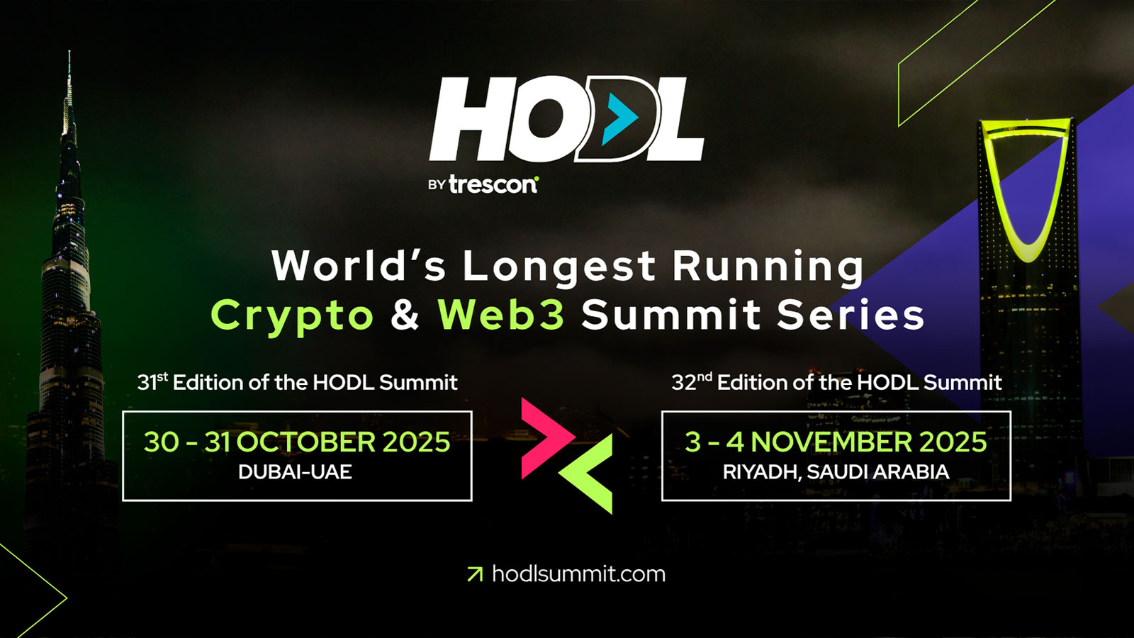 HODL Unites Dubai & Riyadh for a Landmark Blockchain Roadshow Across the Middle East