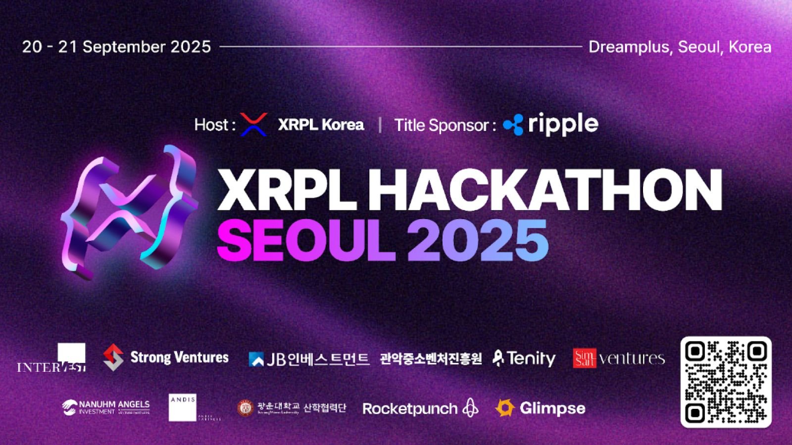 XRPL Hackathon Seoul 2025” to be Held on September 20 – Ripple, VCs, and Academic Partners to Join