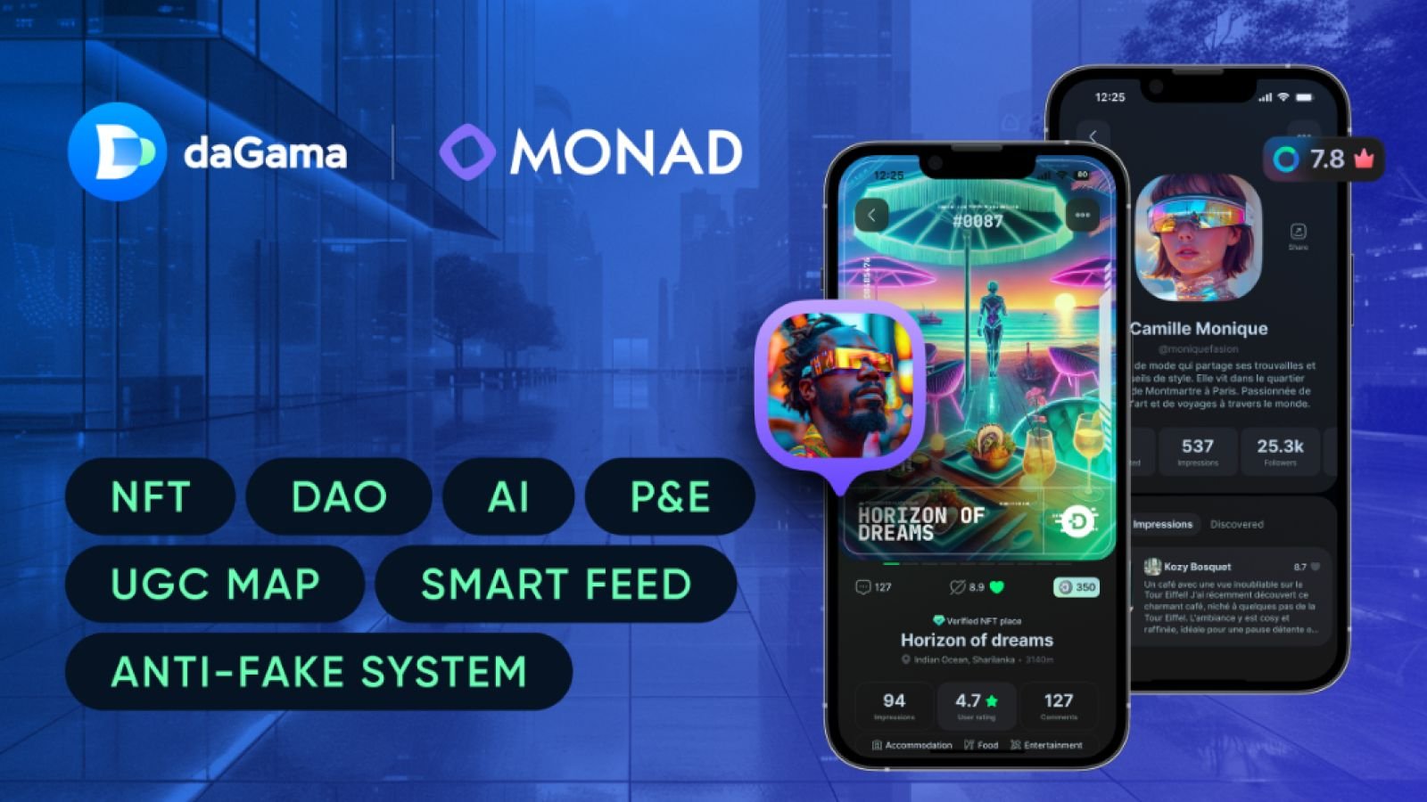 daGama Tops on Galxe Starboard and Expands to Monad, Driving Web3 Discovery Forward