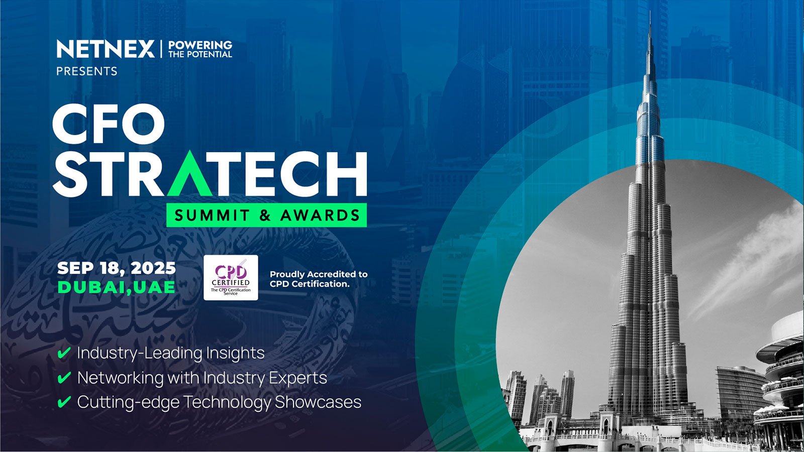 CFO StraTech 2025 Dubai, UAE September 18, 2025
