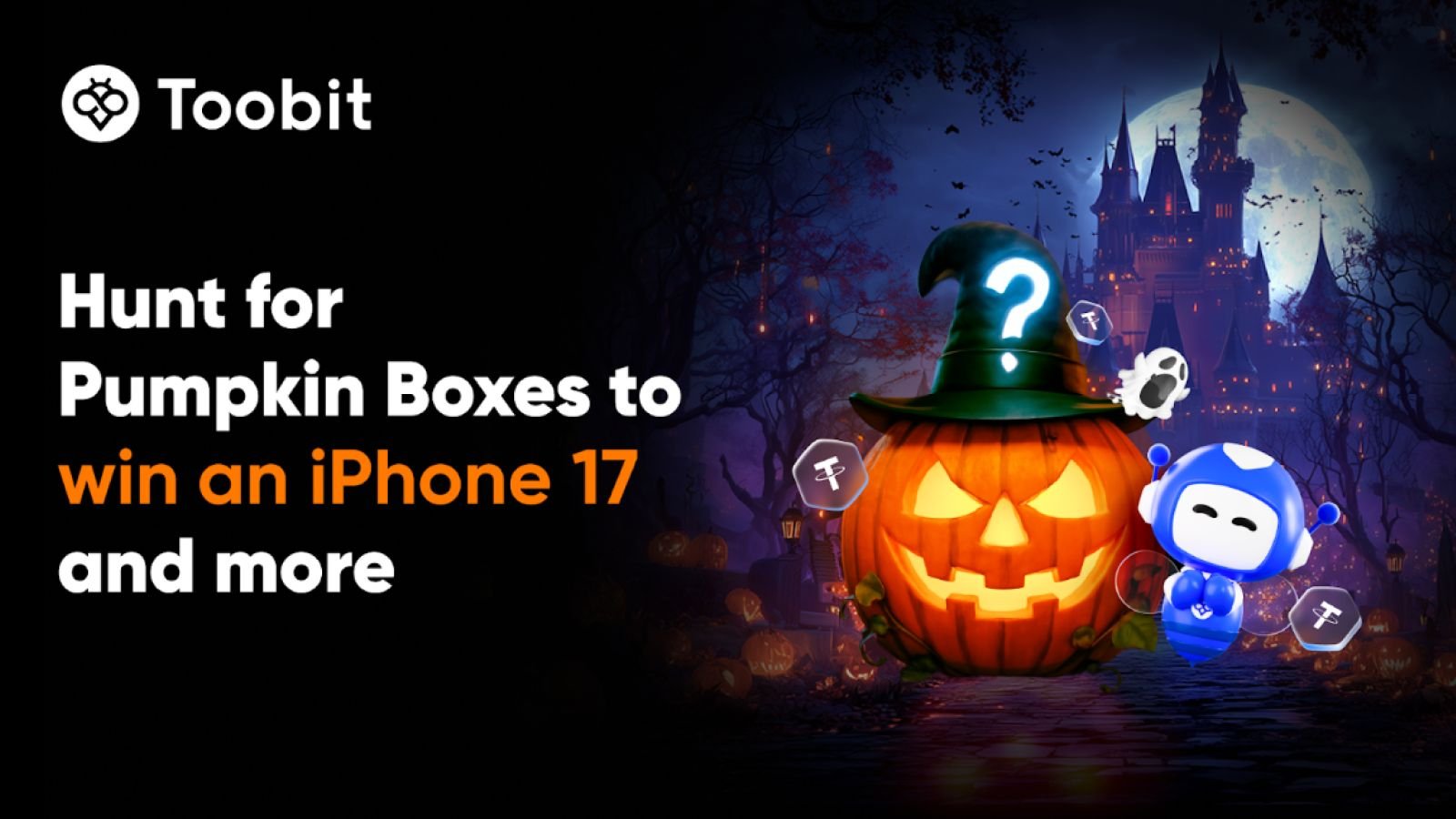 Toobit Brings Back Halloween Horror Hunt with $500,000 Prize Pool