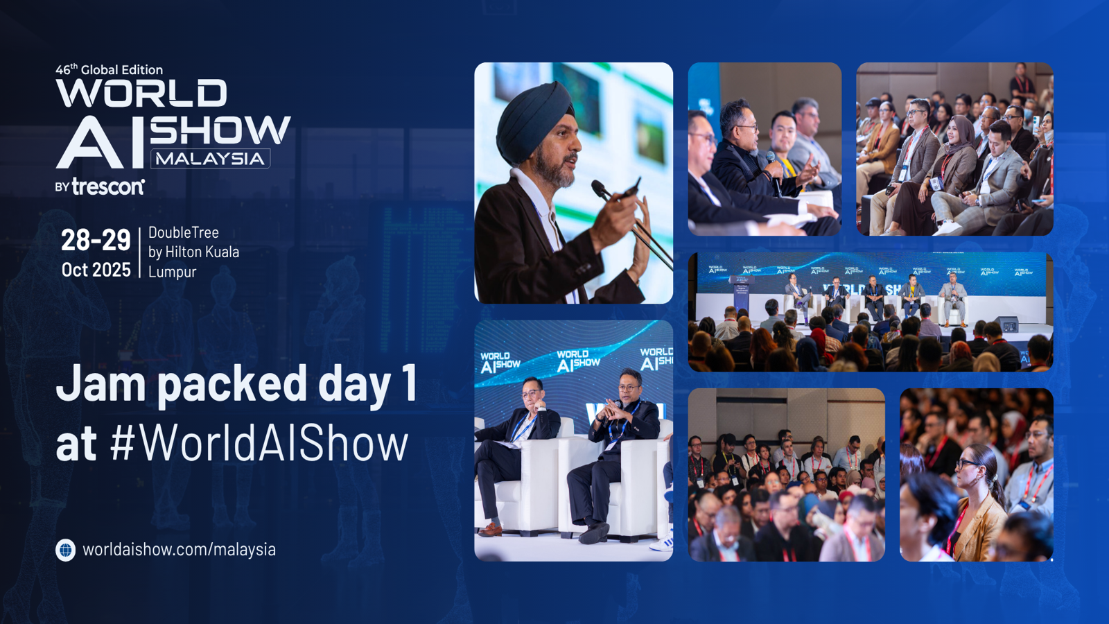 World AI Show – Malaysia 2025 Day 1 Concludes with 1500+ Delegates and High-Impact Dialogues on the Nation’s AI Ambitions