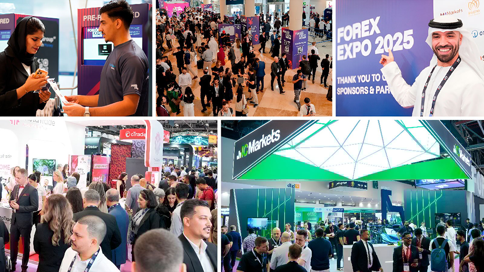 Forex Expo Dubai 2025 Kicks Off with a Bang, Welcoming Finance Leaders from 100+ Countries