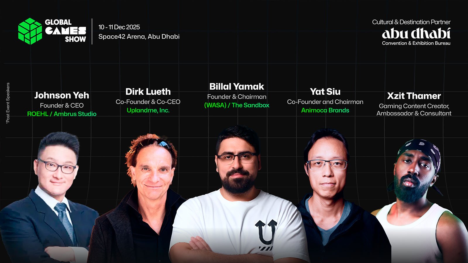 Game On with the Gaming Giants: Global Games Show 2025 Unveils Exclusive Speaker Lineup