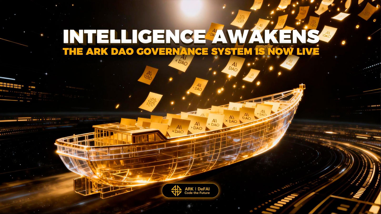 Intelligence Awakens, Civilization Sets Sail: ARK DAO Launches, Opening a New Era of AI and Community Co-Governance in Decentralization