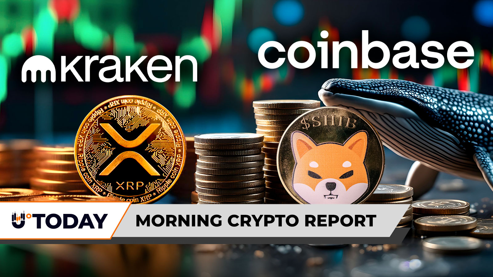 Morning Crypto Report: XRP Briefly Hits Abnormal $90 on Kraken, Coinbase  Whale Absorbs 272,556,924,649 SHIB, Bitcoin in Bull Mode Above $87,600:  Bollinger Bands - U.Today