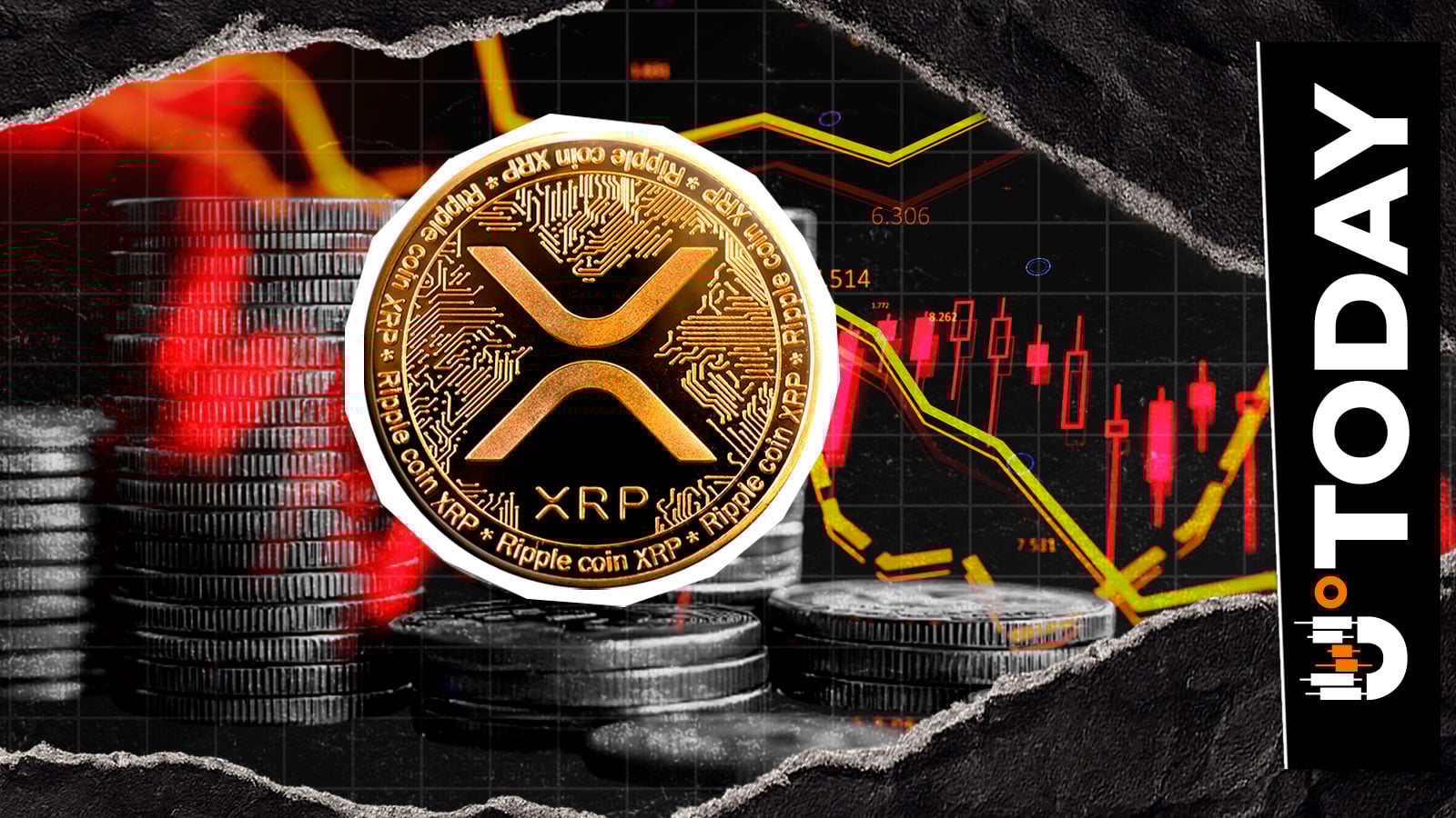 XRP Plummets 70%: Only 428,982,336 in 24 Hours - U.Today