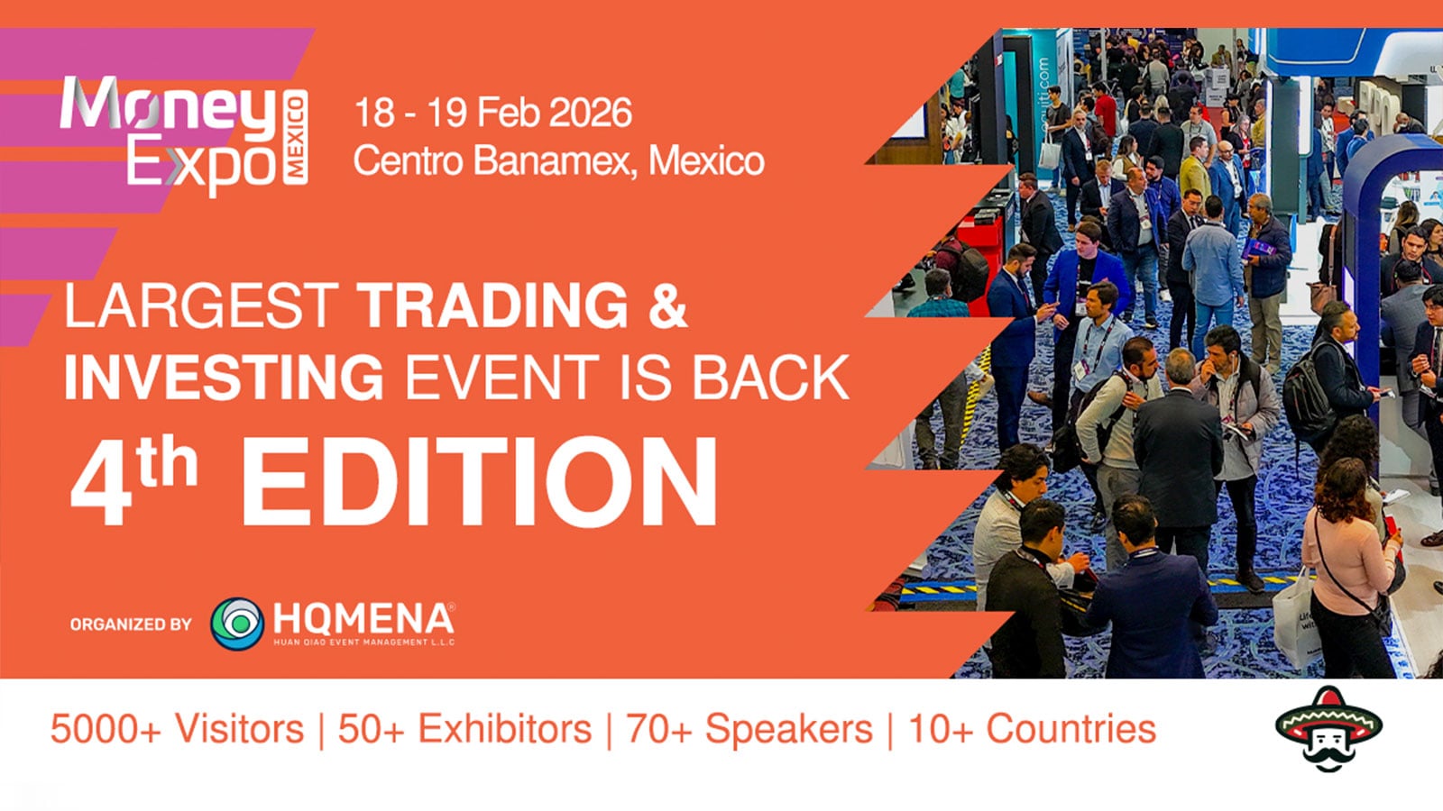 Money Expo Mexico Announces Its 4th Edition, Returning to  Centro Banamex on 18–19 February 2026
