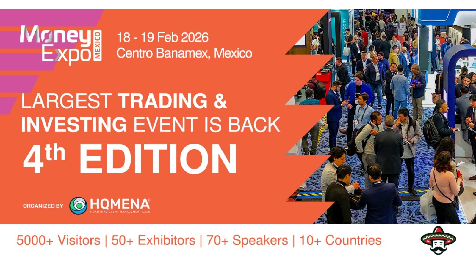 Money Expo Mexico Announces Its 4th Edition, Returning to  Centro Banamex on 18–19 February 2026