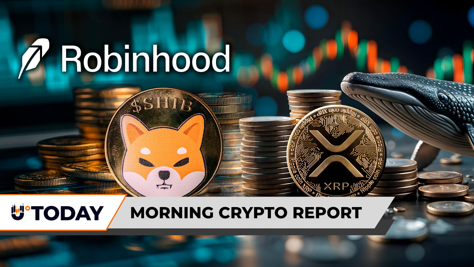 Morning Crypto Report: 145,214,184,927 Shiba Inu (SHIB) Mystery Stuns  Robinhood, $30 Million XRP Whale Turns into Aggressive Short Seller,  $96,000 Bitcoin Triggers 1,000% Liquidation Imbalance - U.Today