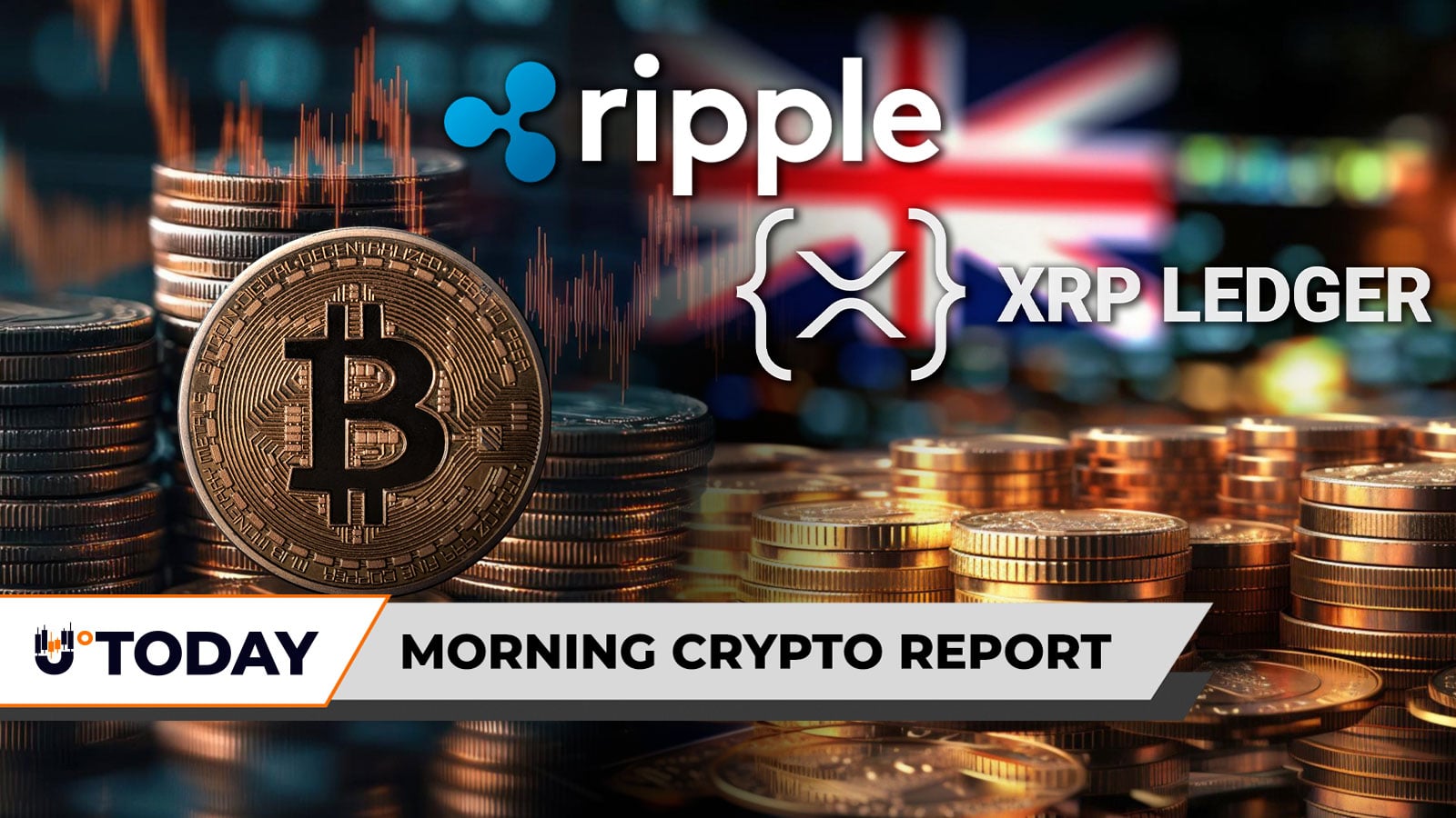 u.today - Gamza Khanzadaev - Morning Crypto Report: Bitcoin Drops to $67,000 Amid CPI Caution, Ripple Targets UK Insurance Market for XRP Ledger, Dogecoin Creator Reacts to Satoshi Theories