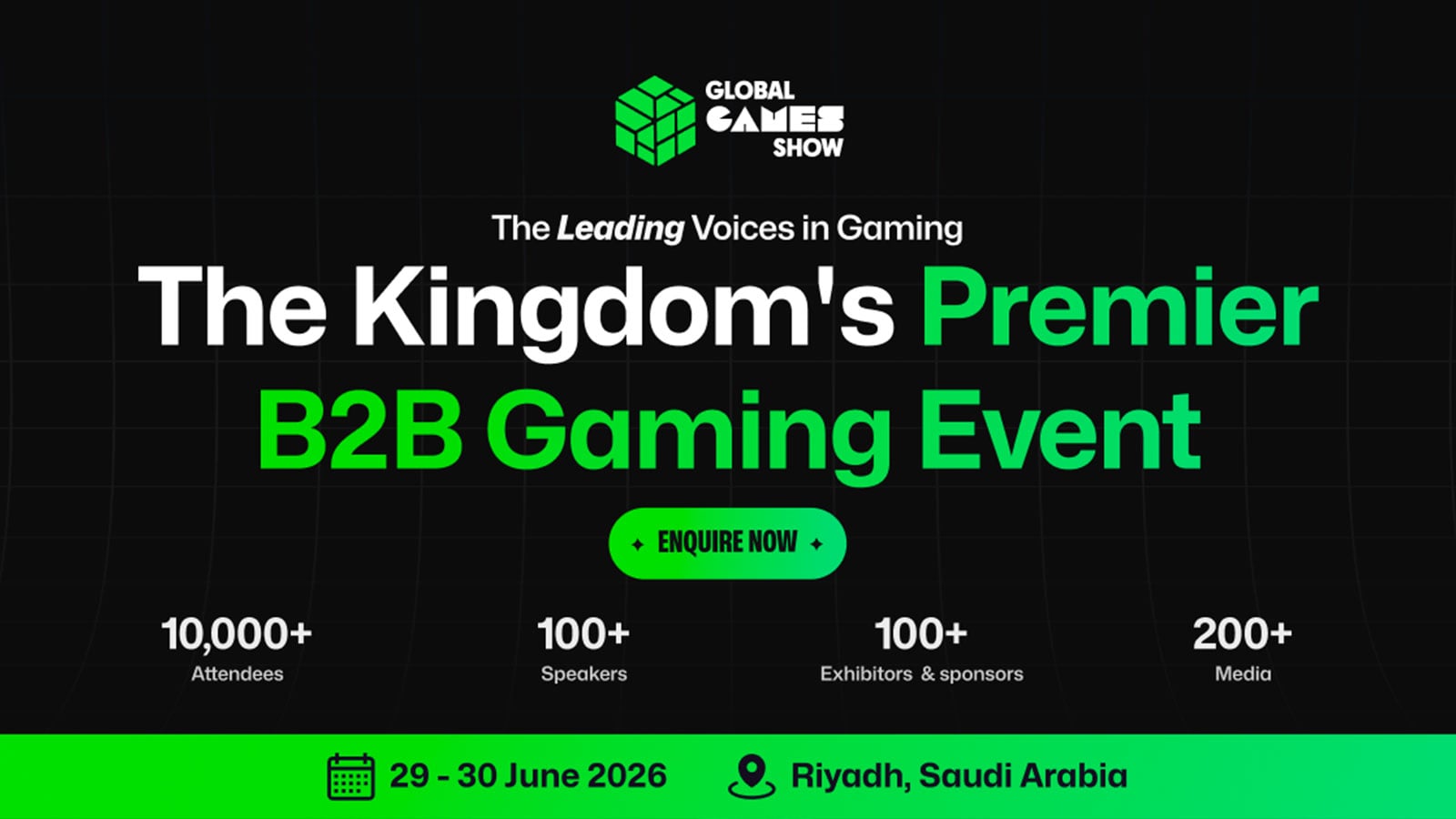 Powering the Future of Play: Riyadh Welcomes the Global Games Show 2026
