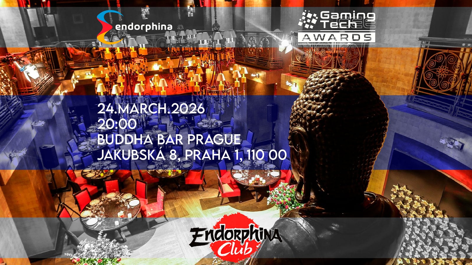 Endorphina Club Returns to Host the GamingTECH CEE Awards Ceremony & Party at HIPTHER Prague Summit 2026