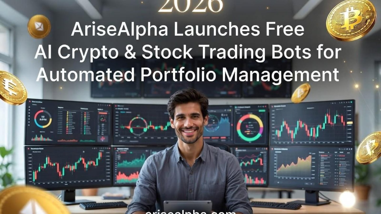 AriseAlpha Unveils Free AI Crypto & Stock Trading Bots for Automated Investing Solutions (2026)