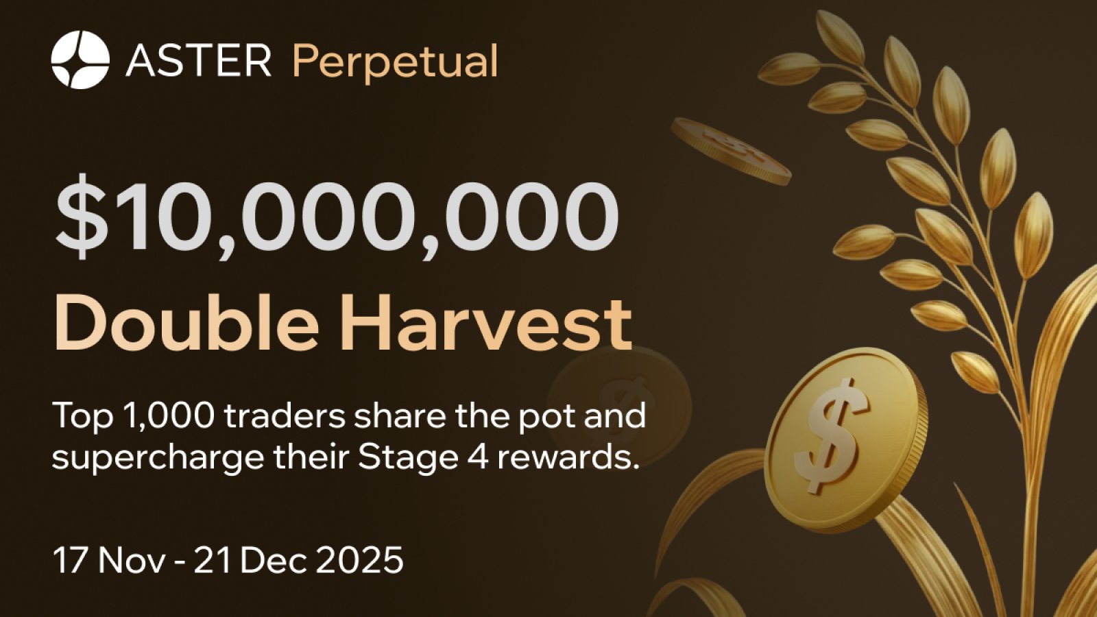 Aster Launches Stage 4 Airdrop and $10M Trading Competition to Accelerate Ecosystem Growth