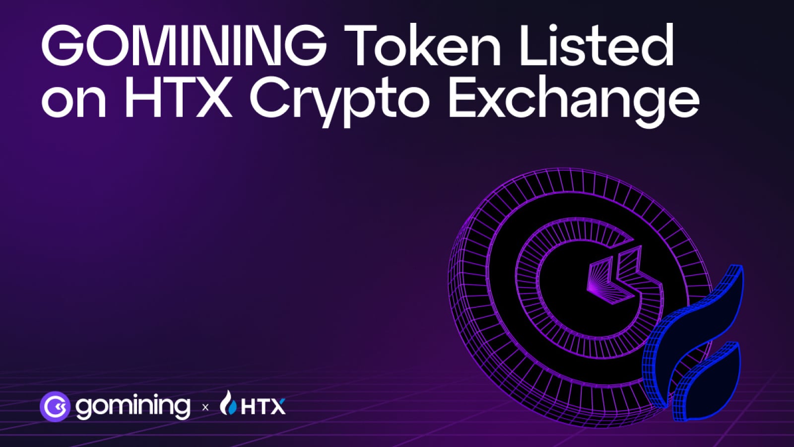 GOMINING Token to be Listed on HTX Crypto Exchange