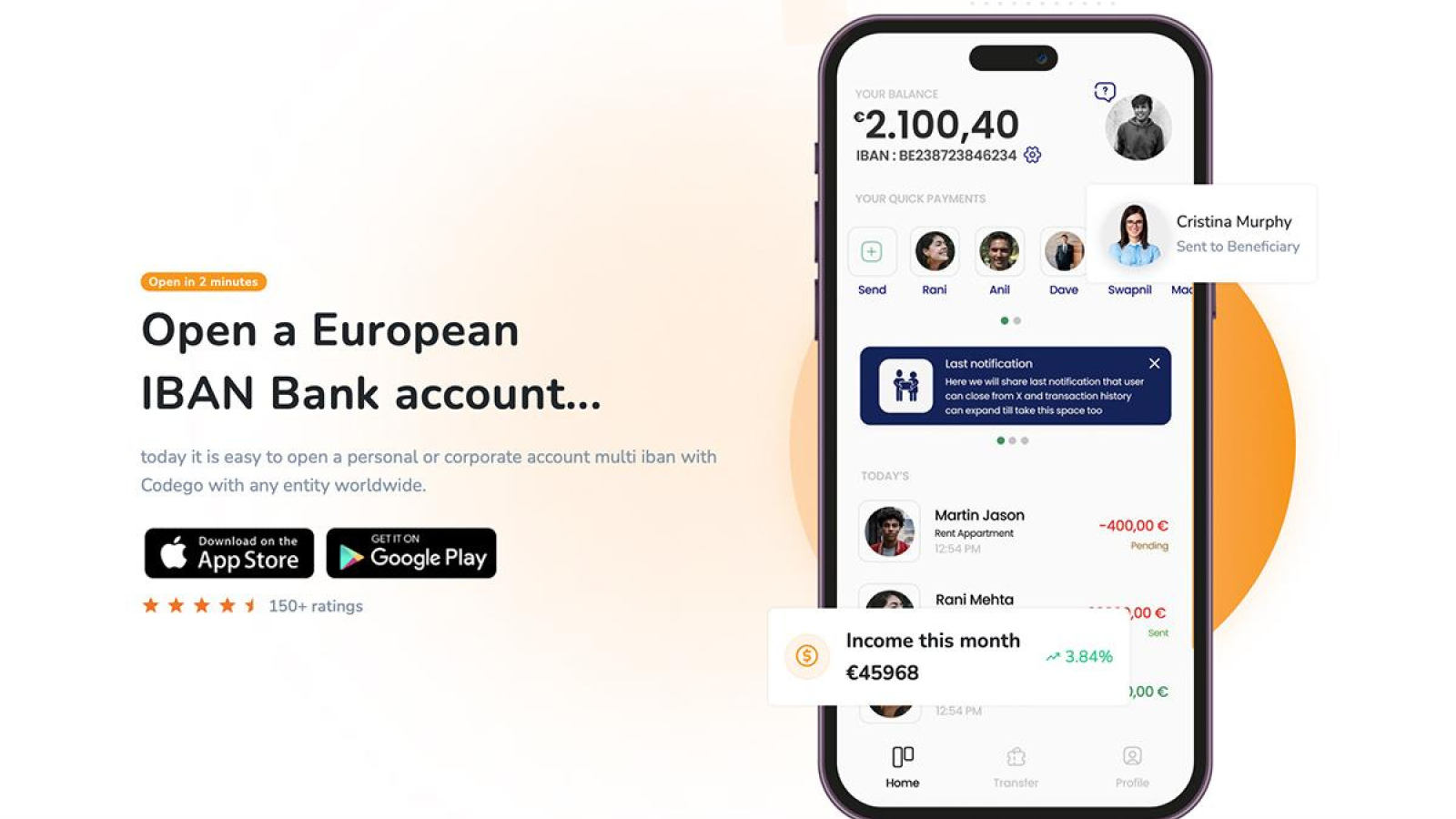 Codego Group Launches CodegoPay - An All-In-One Payment App with IBANs, Cards, and Crypto-EURO Conversions