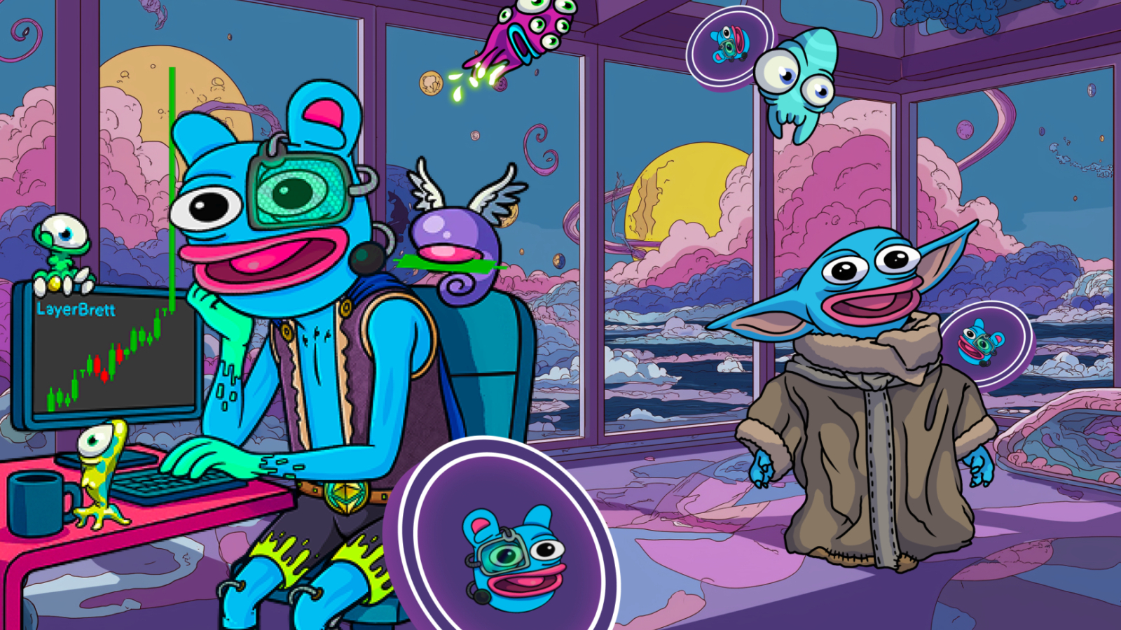 Inspired by Pepe - Ethereum L2 Layer Brett Hits $700K In Presale