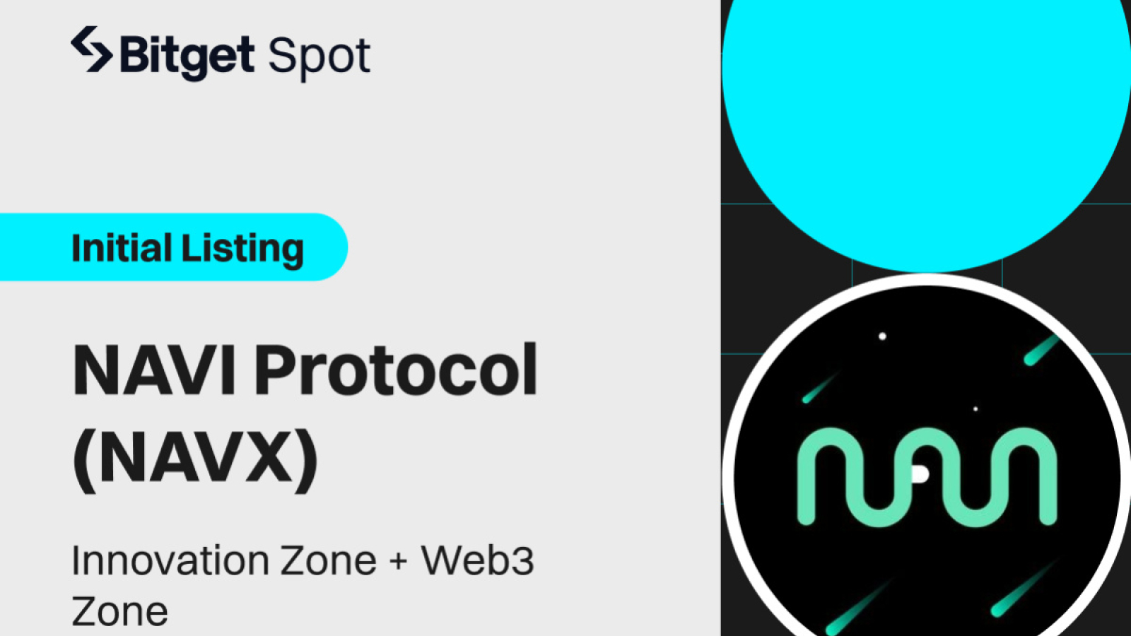 Bitget Introduces NAVI Protocol (NAVX) to the Innovation and DeFi Zone