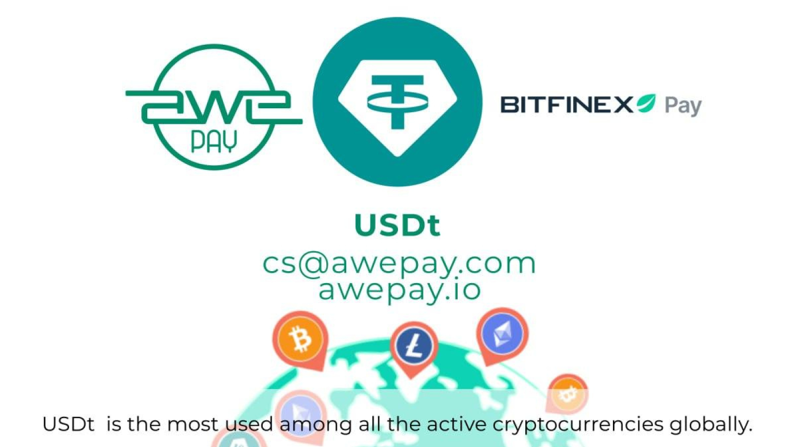 Bitfinex Pay and Awepay for Enterprise Payments Collaboration