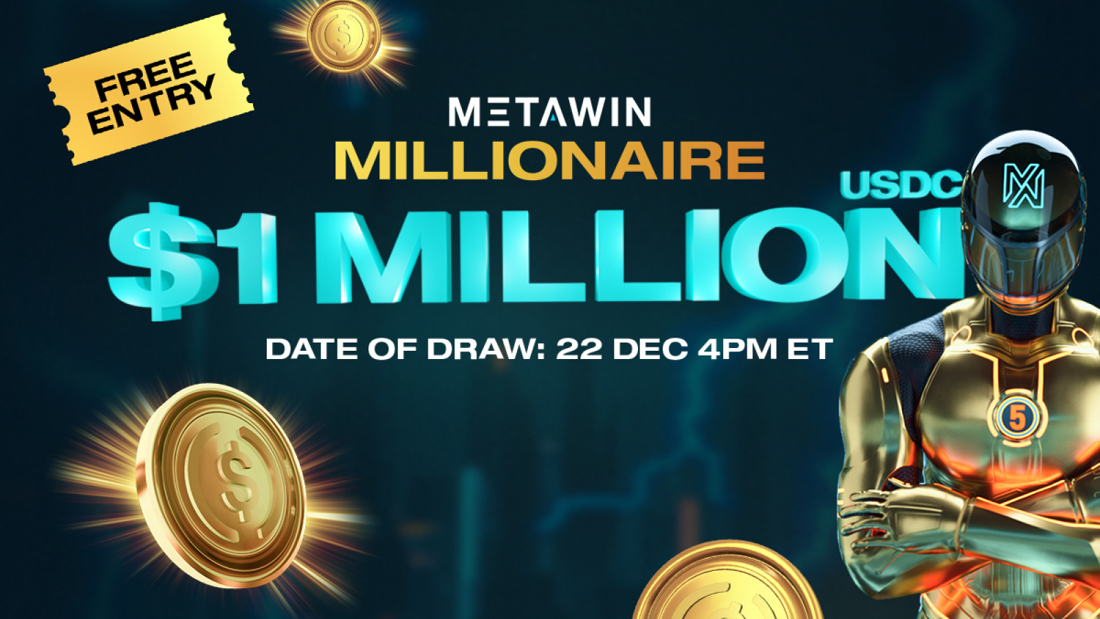 MetaWin Unveils 'MetaWin Millionaire': A Revolutionary $1 Million Cryptocurrency Giveaway