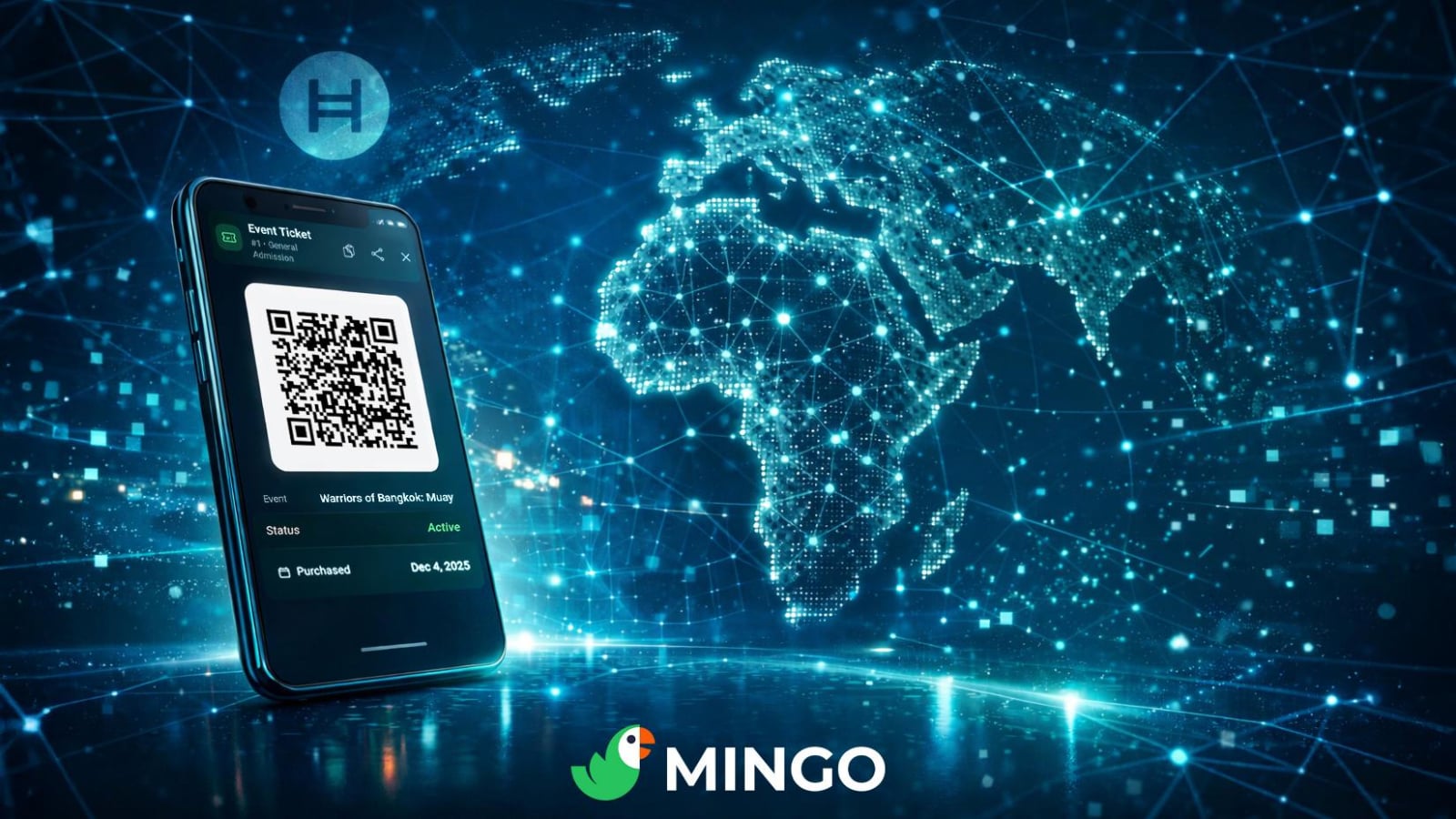 Mingo Secures Exclusive 54-Country Ticketing Deal on Hedera