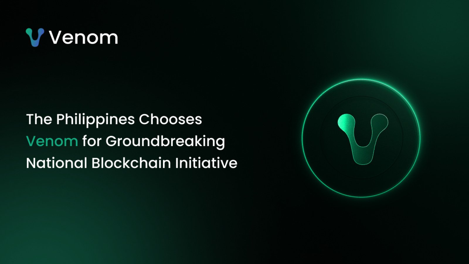 The Philippines Chooses Venom for Groundbreaking National Blockchain Initiative