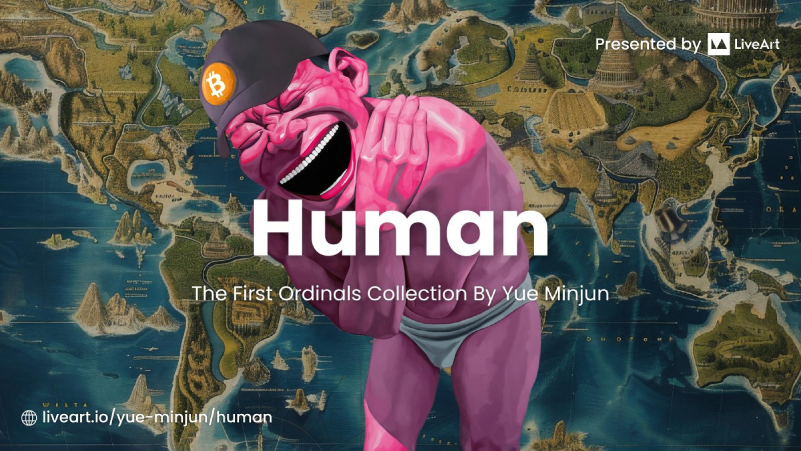 Yue Minjun Revolutionizes Bitcoin Art Scene with Pioneering Ordinals Collection on LiveArt