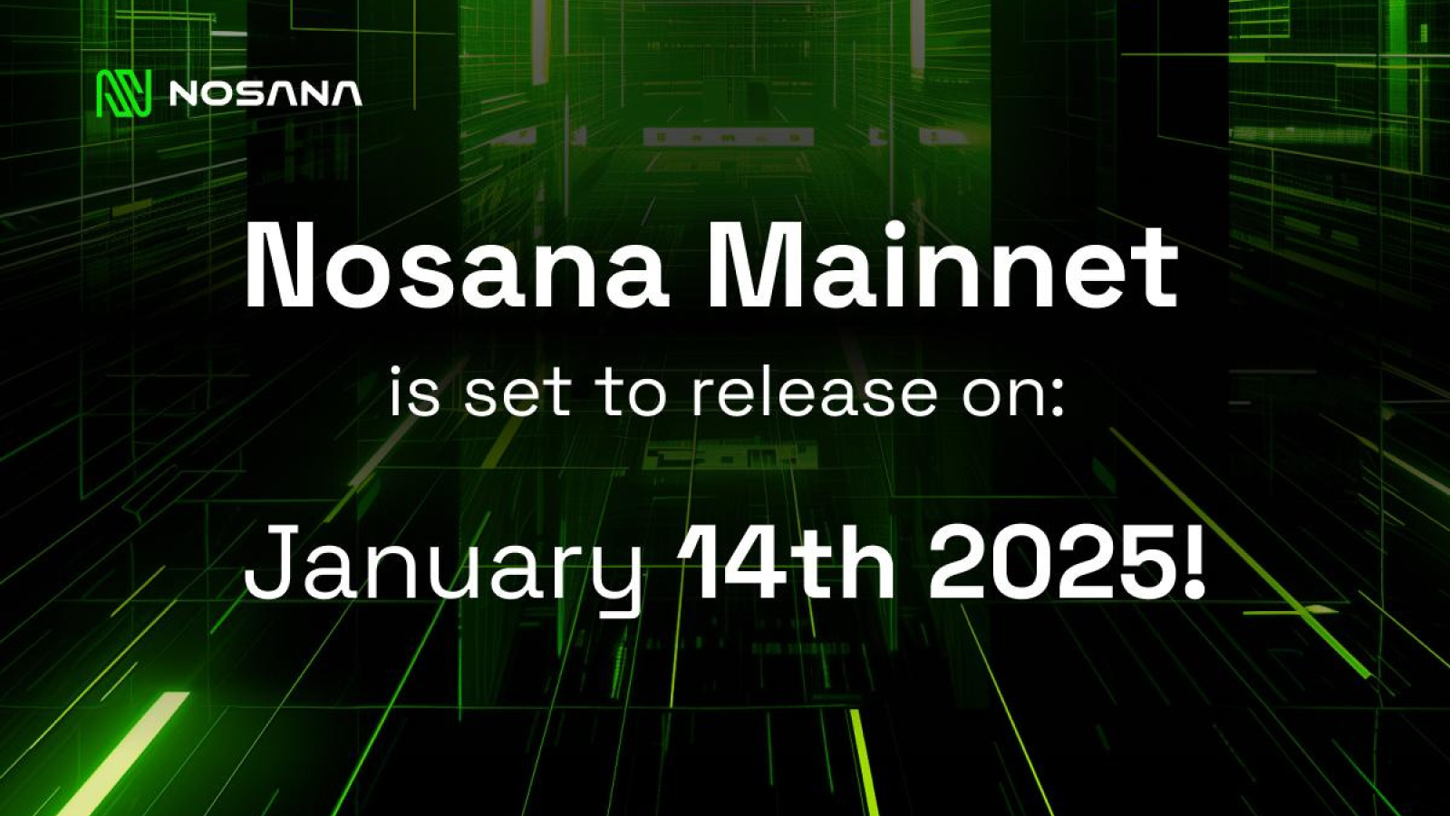 Nosana Announces "Road to Mainnet" with January 2025 Launch