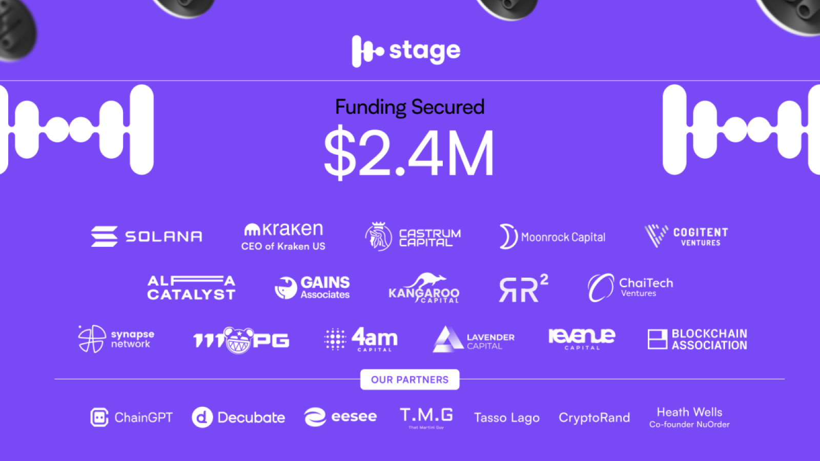Stage Raises $2.4M to Revolutionize the Future of Music
