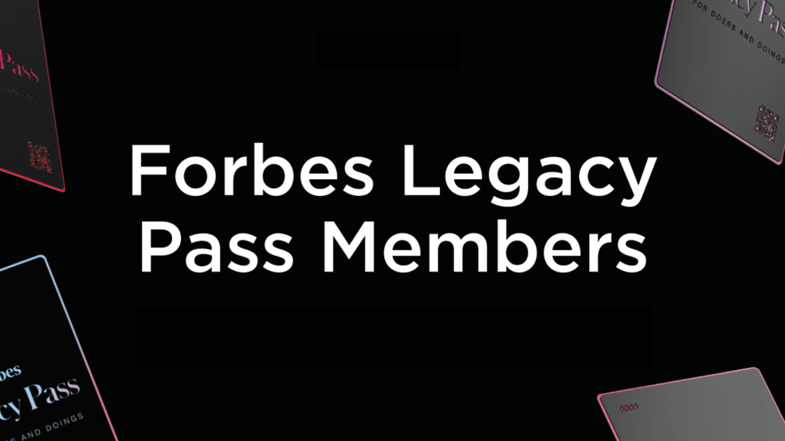Forbes Web3 Celebrates Innovation: Legacy Pass Members Showcased in the Forbes Magazine