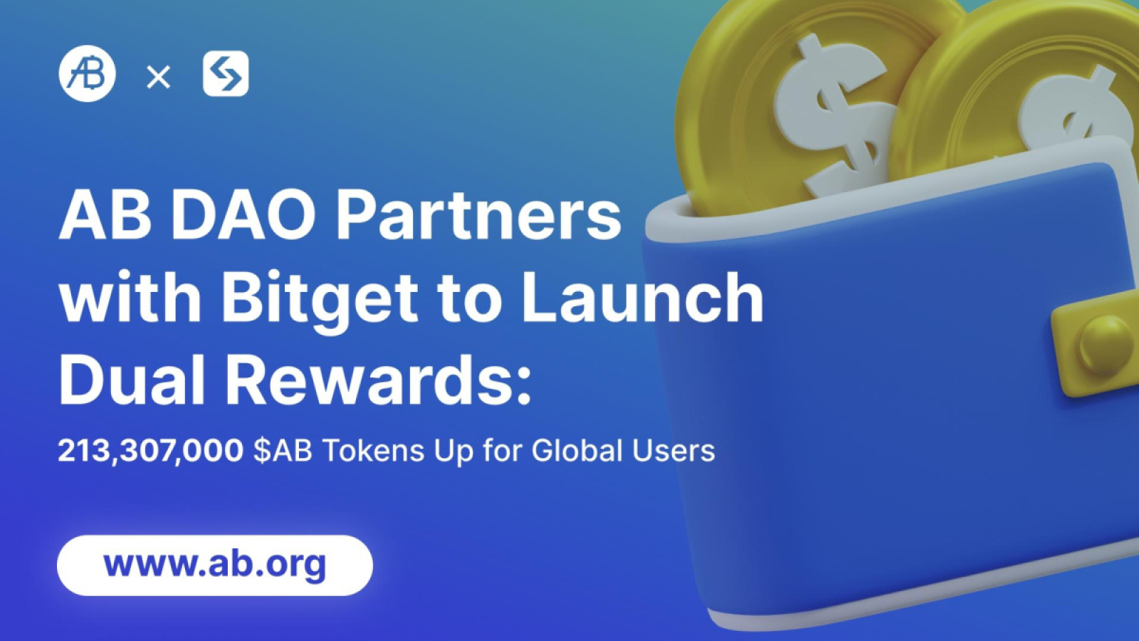 AB DAO and Bitget Launch Dual Reward Campaign, Distributing $2.6M Worth of $AB Globally