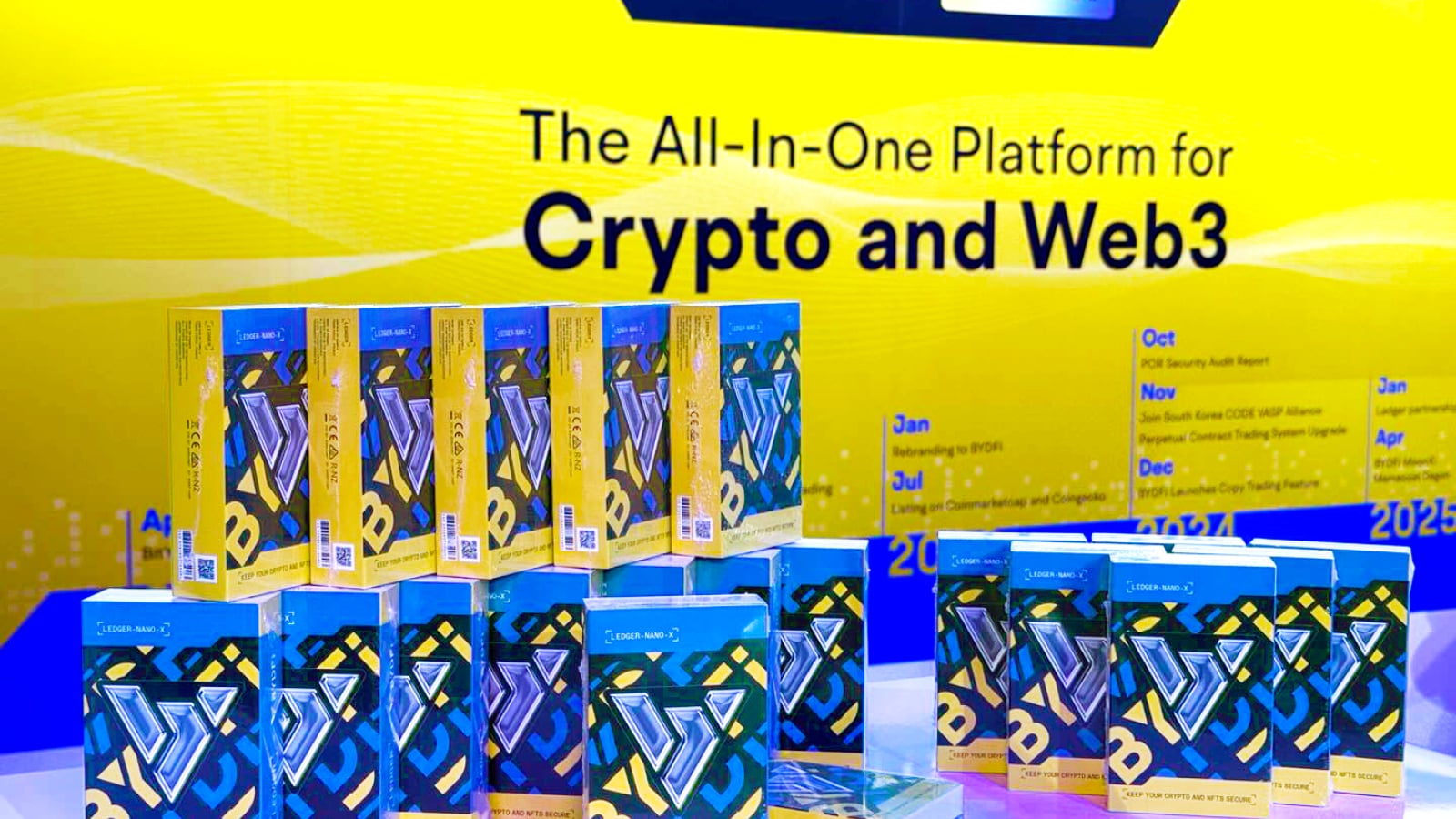 BYDFi Partners with Ledger to Launch Limited Edition Hardware Wallet, Debuts at TOKEN2049 Dubai