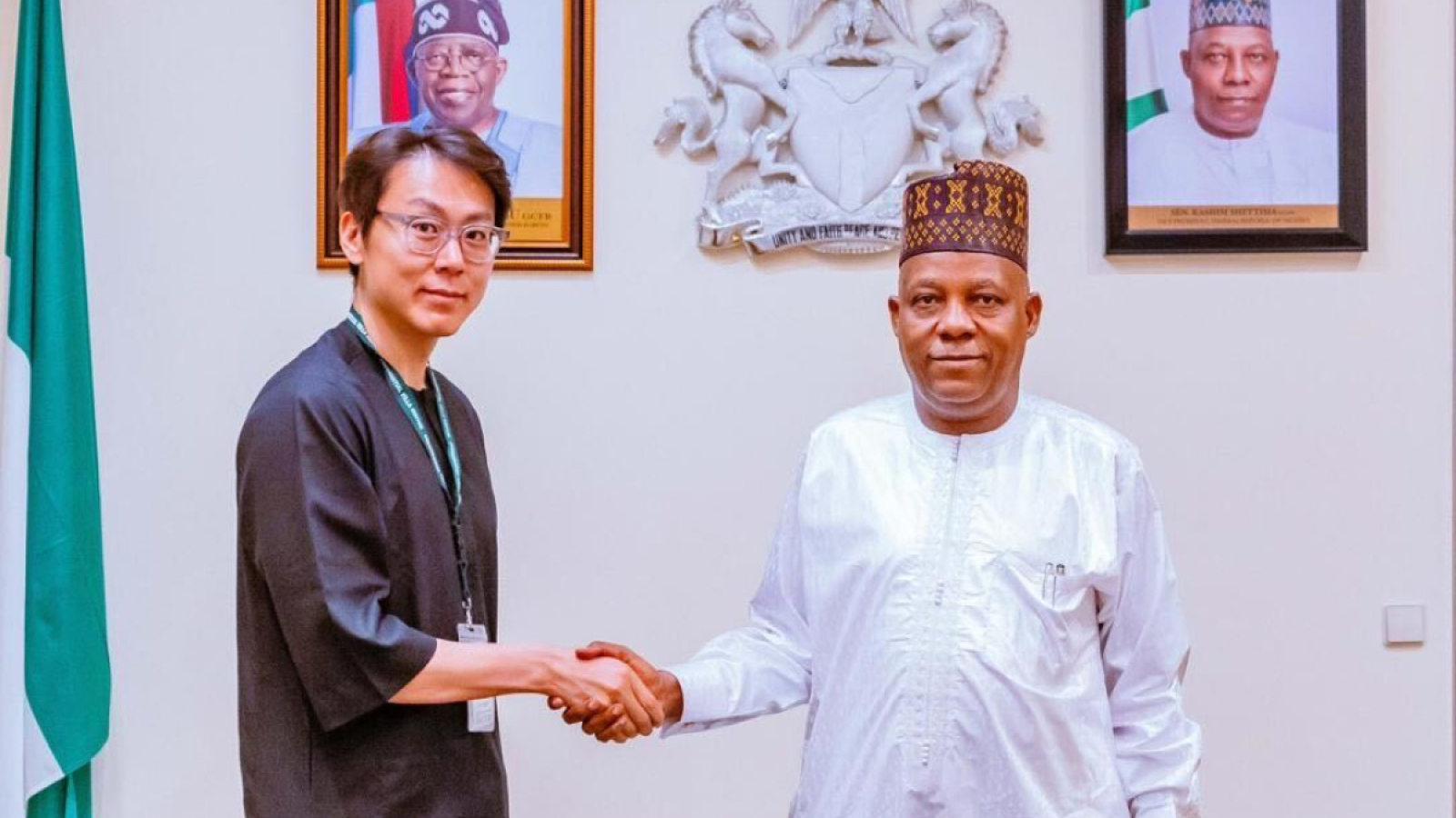 Vice President of Nigeria, Kashim Shettima, Receives Courtesy Visit From Gluwa