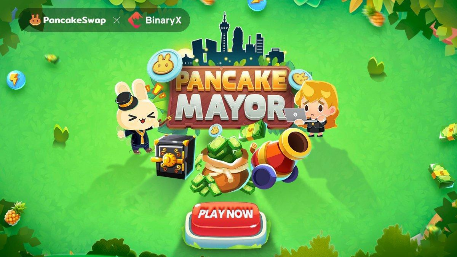 BinaryX Launches City Building Game Pancake Mayor on PancakeSwap’s New Marketplace