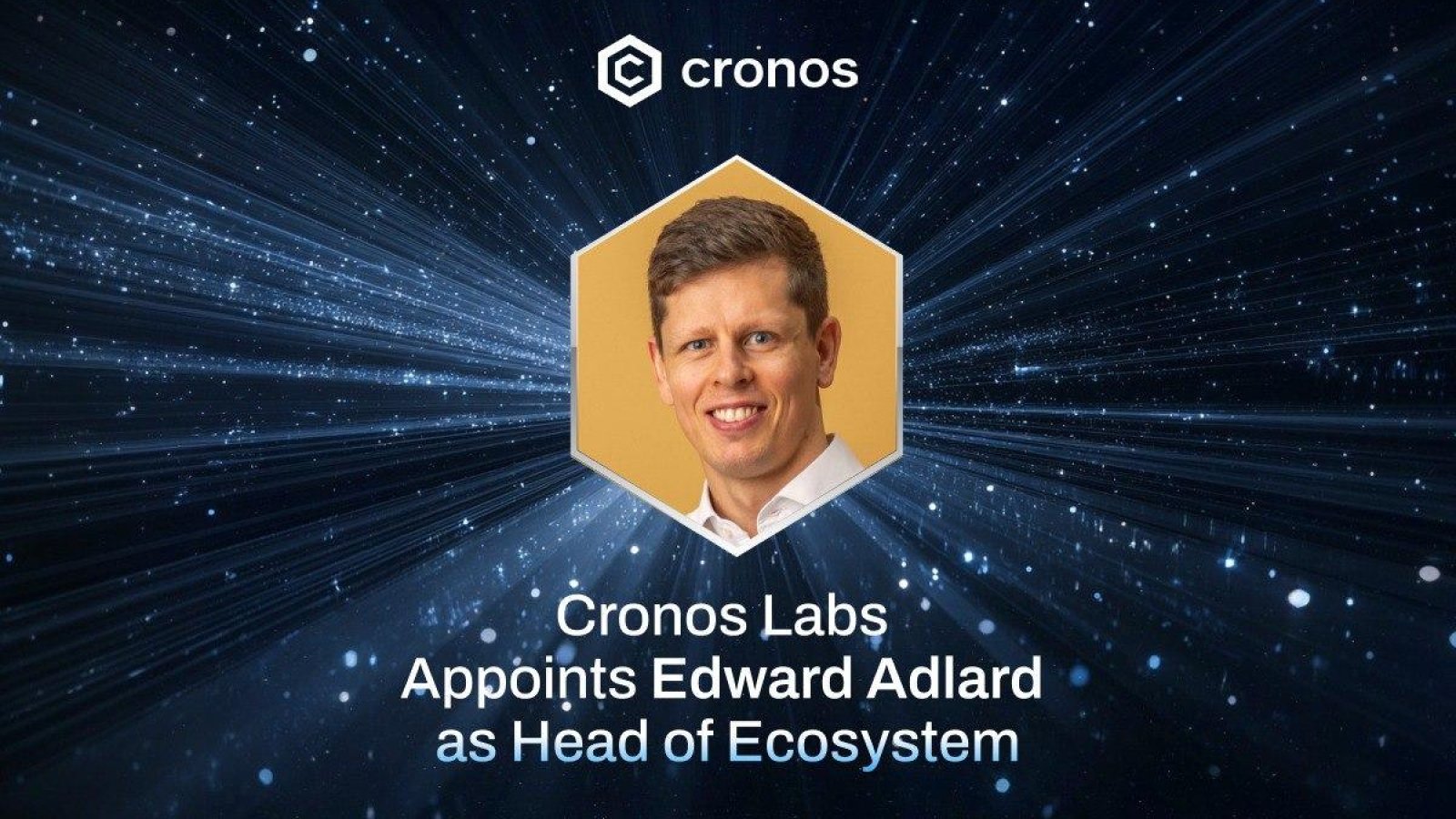 Cronos Labs Appoints Edward Adlard as Head of Ecosystem