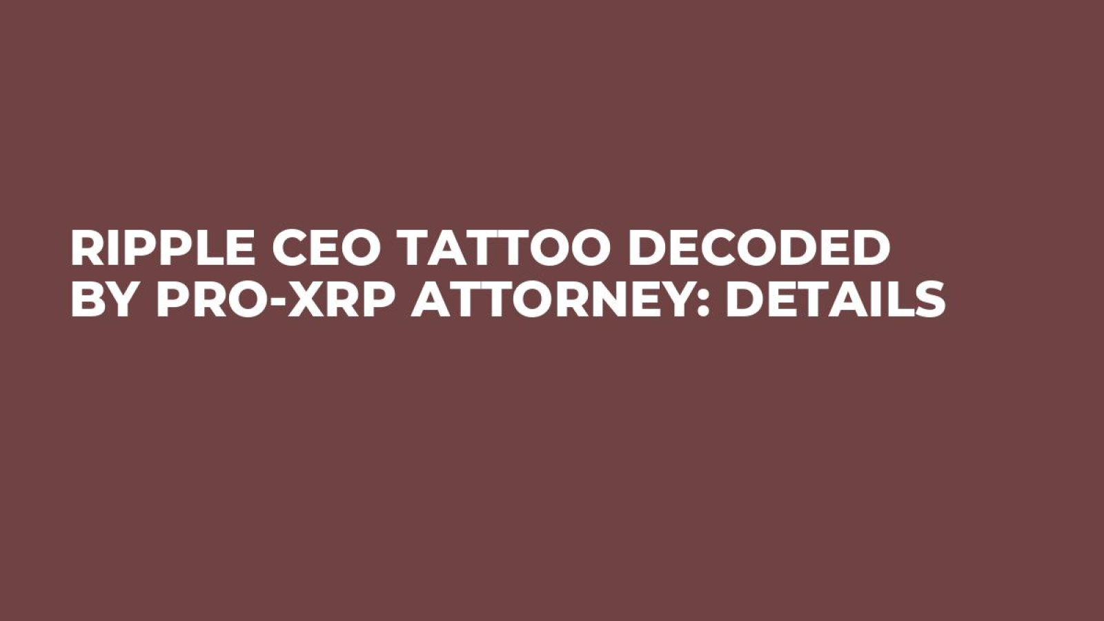 Brad garlinghouse xrp tattoo (71) foto