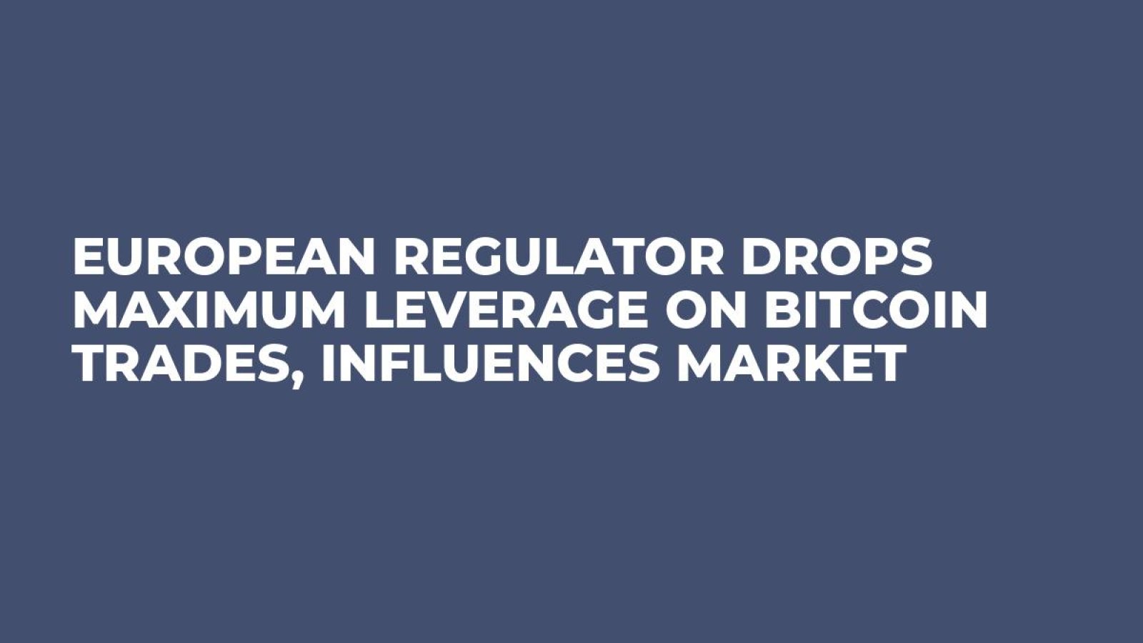 how cryptocurrency traders influence mareket