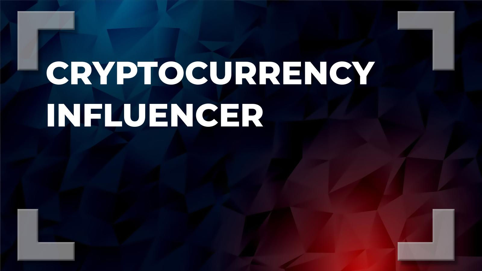 influencer accounts for cryptocurrency