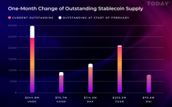 USD Coin (USDC), Gemini Dollar (GUSD), Paxos Standard (PAX), and TrueUSD (TUSD) Experienced Significant Supply Reduction This February: Research