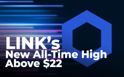 New LINK All-Time High Above $22 Pushes Number of New Addresses to Major High 