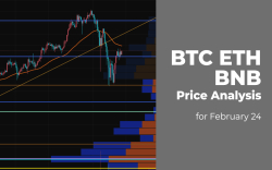 BTC, ETH and BNB Price Analysis for February 24