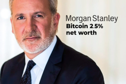 Morgan Stanley Offers BTC Exposure Only for 2.5% of Clients' Net Worth, Peter Schiff Explains Why