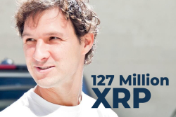 Ripple Cofounder Jed McCaleb Moves 127 Million XRP In Past 15 Days With 336 Million Remaining in His Wallet
