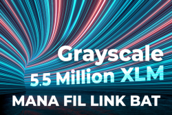 Grayscale Adds Over 5.5 Million XLM, As Well As MANA, FIL, LINK, BAT 