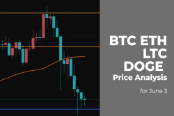 BTC, ETH, LTC and DOGE Price Analysis for June 3