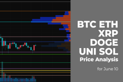BTC, ETH, XRP, DOGE, UNI and SOL Price Analysis for June 10